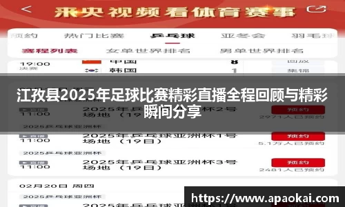 江孜县2025年足球比赛精彩直播全程回顾与精彩瞬间分享